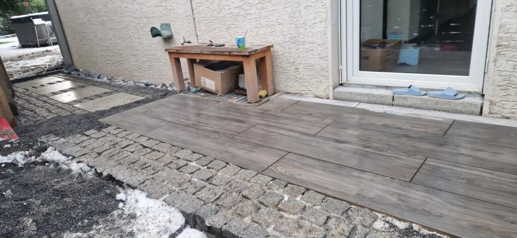 Terrasse Eingang Oranienburg